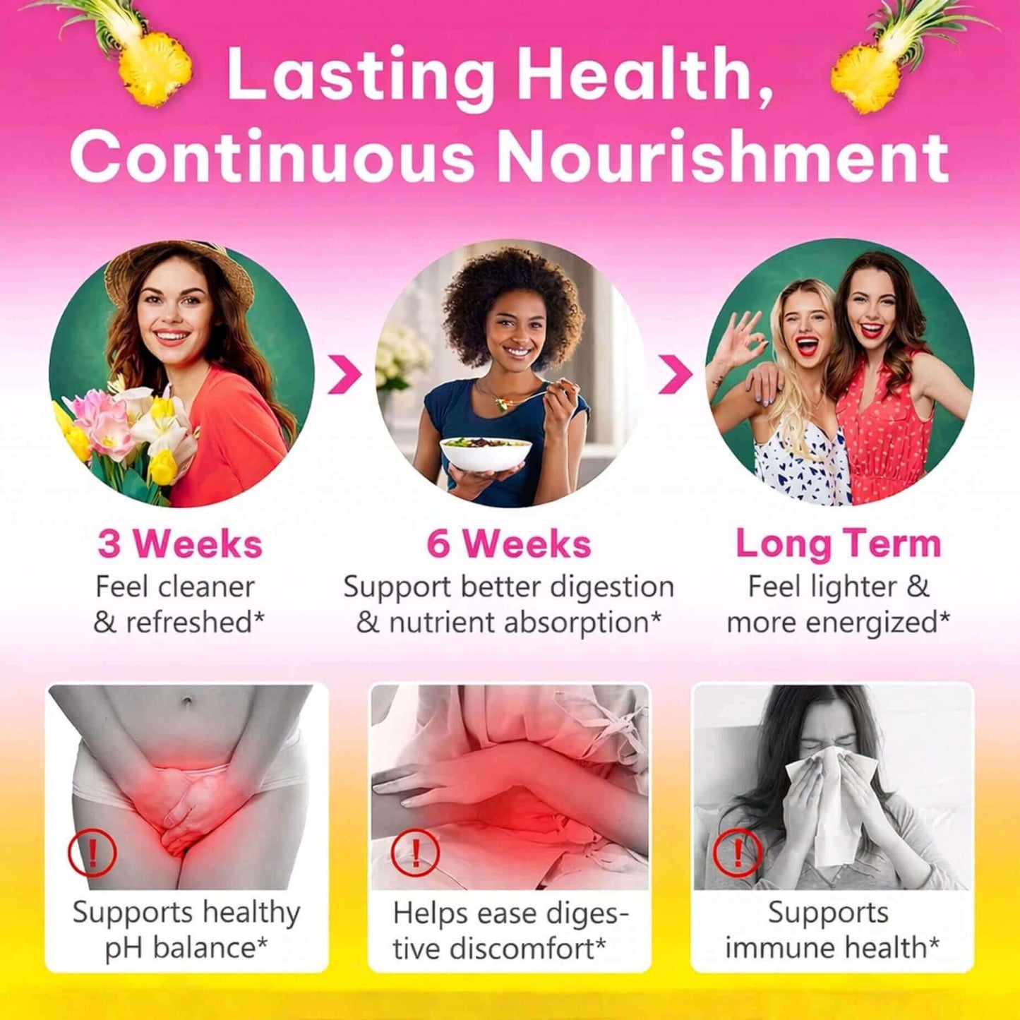 HerFlower® Juicy Feminine Probiotics Gummies