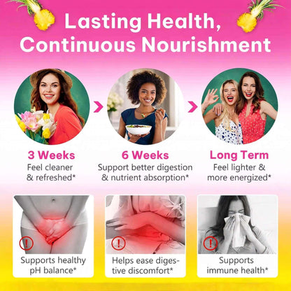 HerFlower® Juicy Feminine Probiotics Gummies