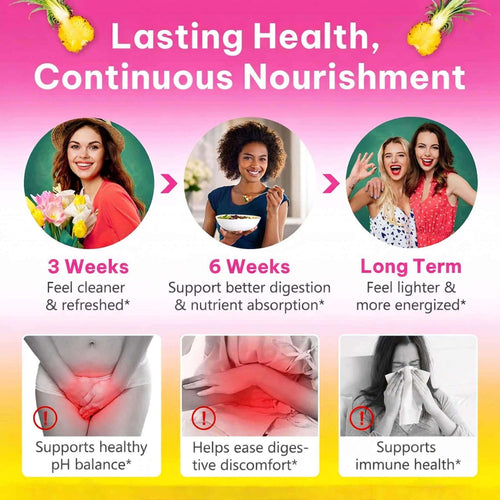 HerFlower® Juicy Feminine Probiotics Gummies